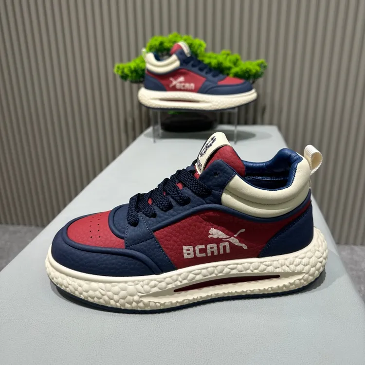 男鞋2025潮牌秋冬新款百搭厚底时尚休闲鞋软底低帮潮流时尚运动鞋