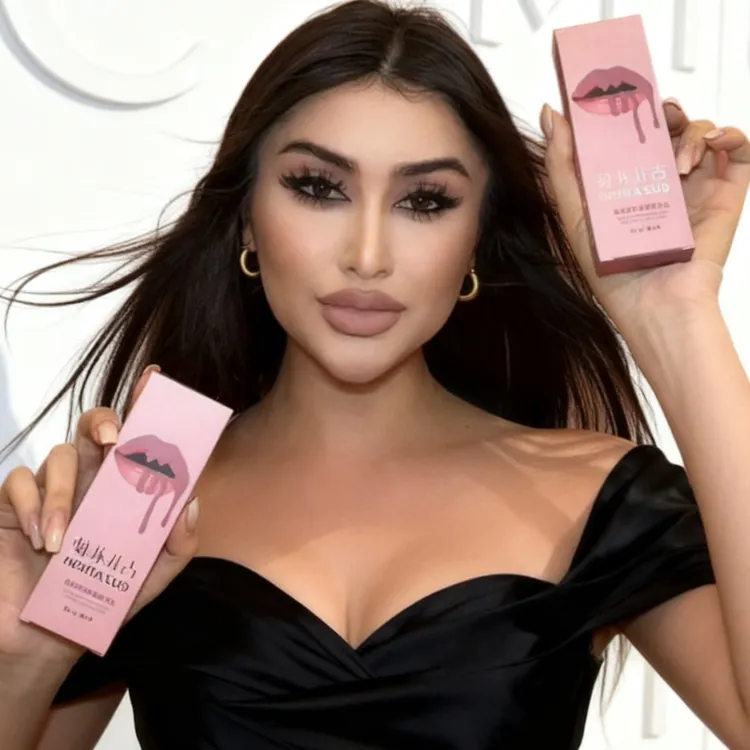 古扎礼使GUZARISH立体绒雾唇线笔彩妆女士化妆品粉色口红唇釉套盒商品图