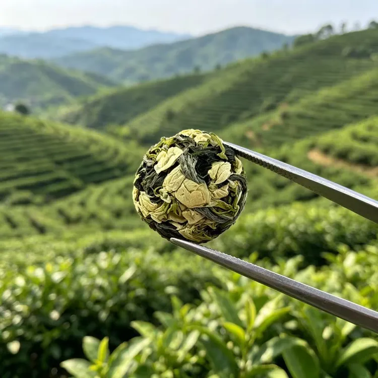 【龙珠茉莉白牡丹】2026福鼎茉莉龙珠白牡丹比绿茶好喝-鲜爽甜润-