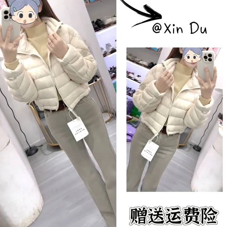 2025秋冬季新款时尚显瘦气质女士网红洋气棉服百搭款D25150