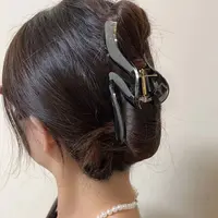 波浪抓夹发夹高级感鲨鱼夹后脑勺夹盘发发卡头饰女发饰新款1730