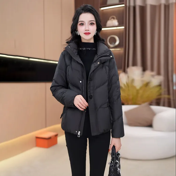 冬季新款气质时尚百搭白鸭绒羽绒服【338#】