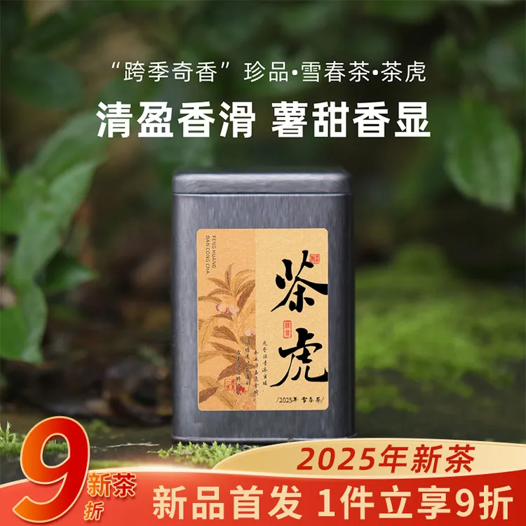 狮头脚【茶虎】2025年新茶 雪春茶 清香凤凰单丛茶叶潮州凤凰单枞茶