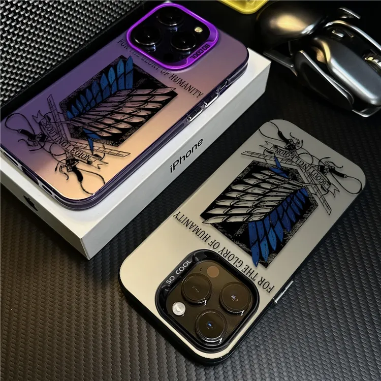 自由之翼适用苹果16promax手机壳iPhone15硅胶14保护套17新款个性