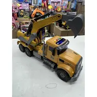 超大号可坐人挖掘机玩具多功能声光工程车模型