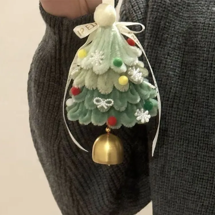 diy扭扭棒圣诞树挂件材料包制作包挂件送给情侣朋友生日礼物yj