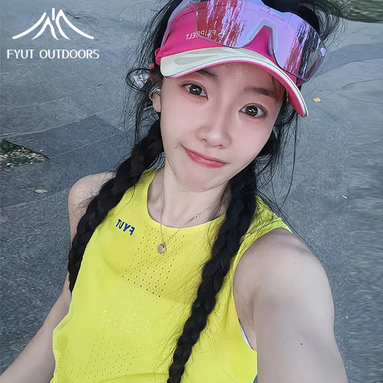 FYUT户外速干衣透气轻薄排汗背心2025春季新款女修身无袖运动上衣