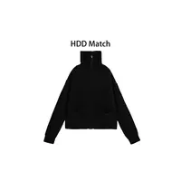 HDD- "针织高品" 羊毛 秋季立领韩版宽松慵懒针织毛衣外套 Y8958