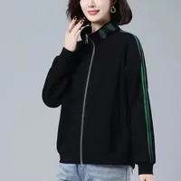 清仓-时尚字母印花宽松舒适气质百搭短外套W381