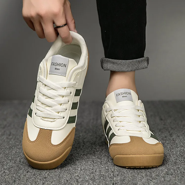 春夏季休闲男鞋男士防滑耐磨跑步运动鞋经典阿甘鞋潮流百搭小白鞋