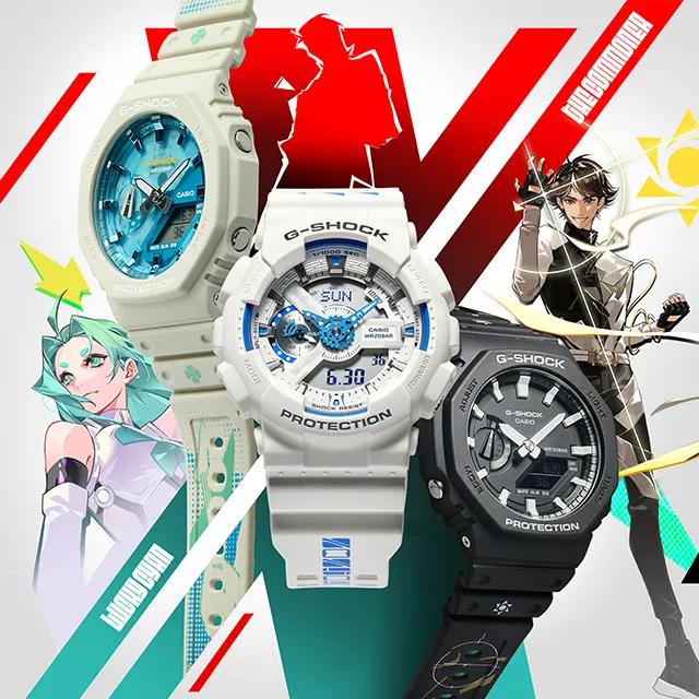 卡西欧手表【凸变英雄合作款】礼盒包装学生GA-110HDS/GA-2100AS