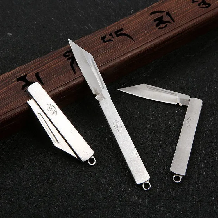 德国进口折叠水果刀折叠式多功能刨削切刀宿舍学生各种小刀子高档