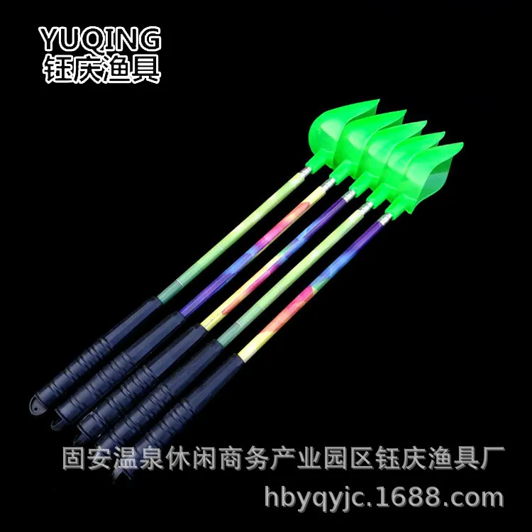 T高档超轻碳素打窝勺高碳远投饵料勺超硬打窝神器垂钓鱼装备筏钓