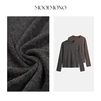 MOOI MONO"挚简打底"显瘦气质时尚百搭圆领长袖T恤内搭 T872C53