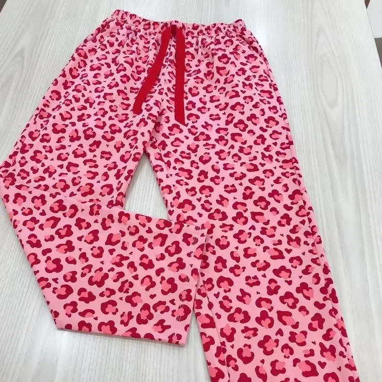 亲亲吾衣时尚喜庆系列女士针织棉单裤