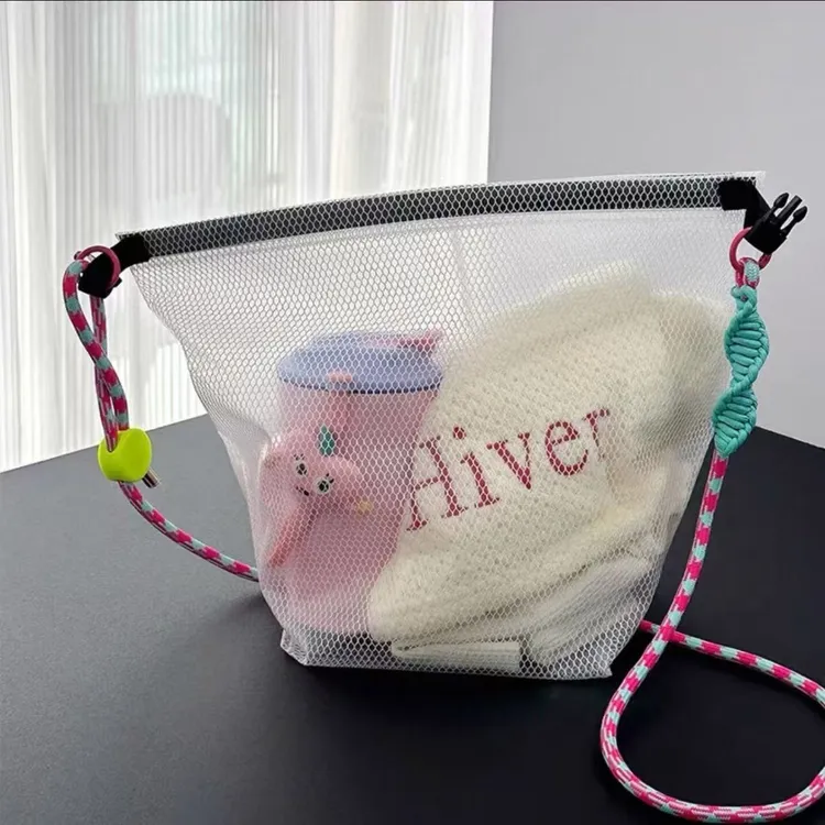 多功能海边防水手提斜挎旅行袋收纳包袋游泳包户外沙滩包洗漱包