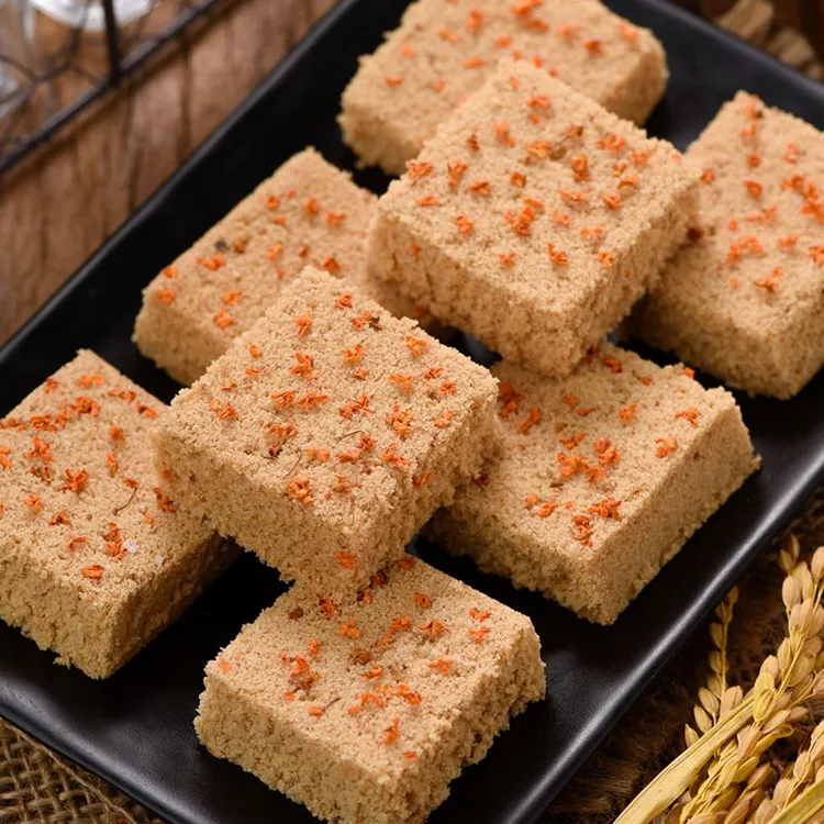 温州特产加热手工桂花糕糕点网红孕妇零食克速食