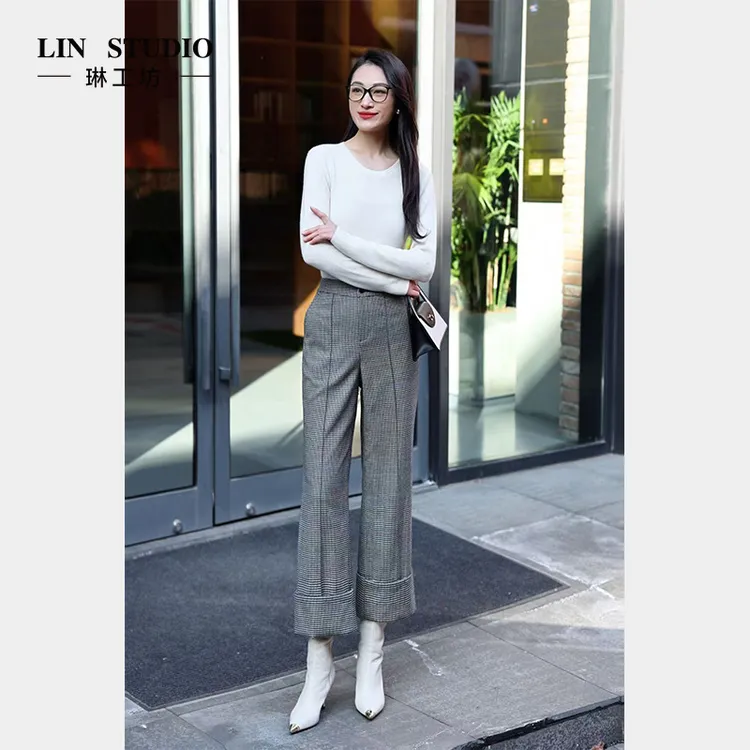 【珍稀100%小山羊绒 babycashmere】琳工坊“见星”白色针织衫唐琳