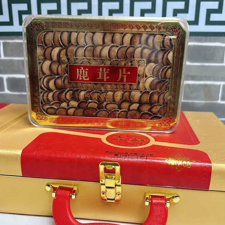 鹿之茸圈蜡片边上满满的蜡。精选好货。鹿茸