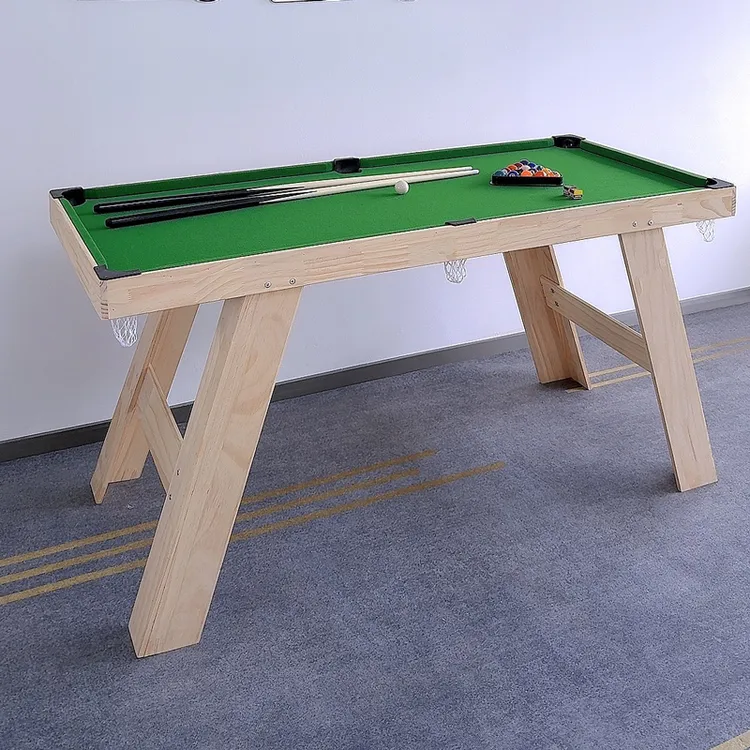 迷你实木台球桌室内家用小型成人儿童斯诺克桌球大号玩具亲子礼物