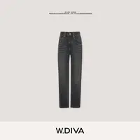 W.Diva【青山】土耳其bossa复古轻通勤洗水九分牛仔裤53K043050