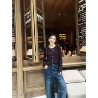 【单排扣纯色】CHUN家秋季圆领时尚休闲外搭