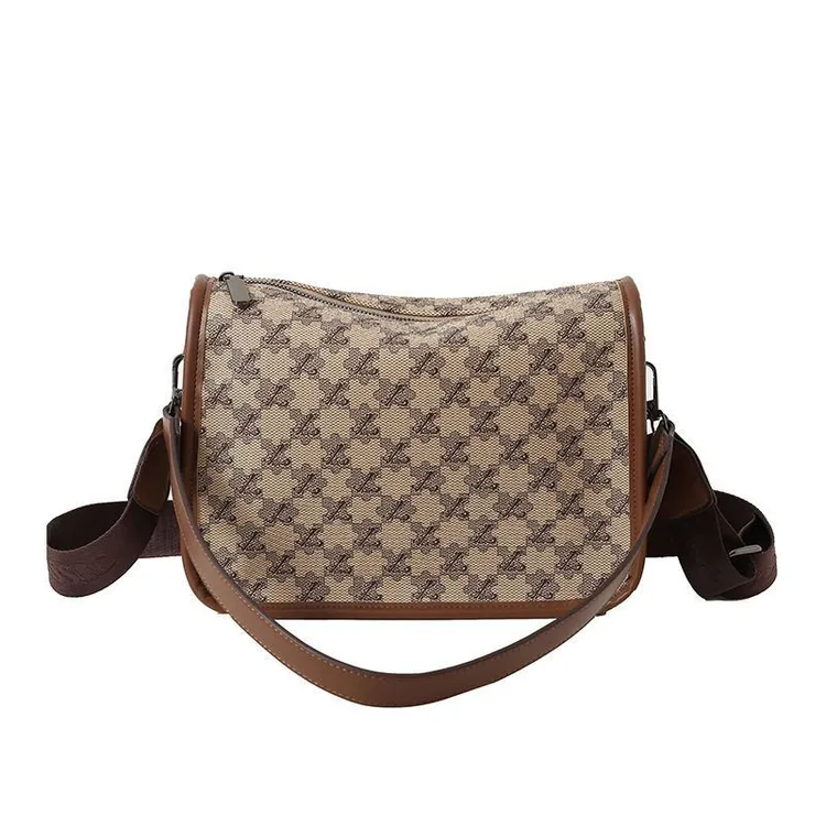 LVEKI跨境托特包包女复古单肩包2025新款时尚通勤百欧美波士顿斜