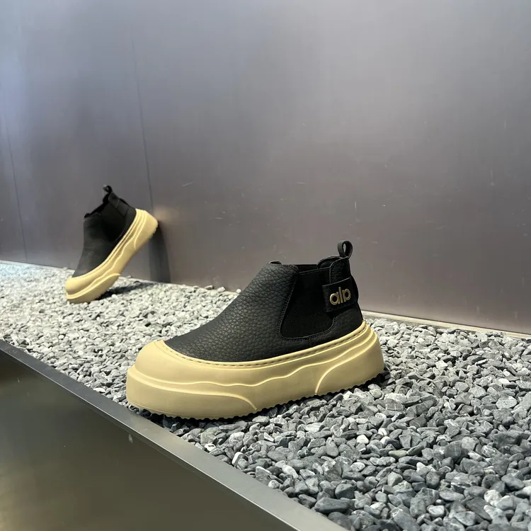 2025广州秋冬单棉同款真皮软底软面厚底超轻舒适青春百搭高帮男鞋