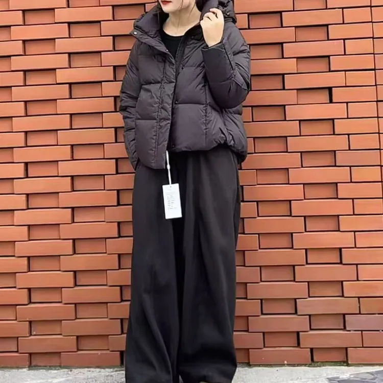 女冬季短款时尚保暖百搭羽绒服