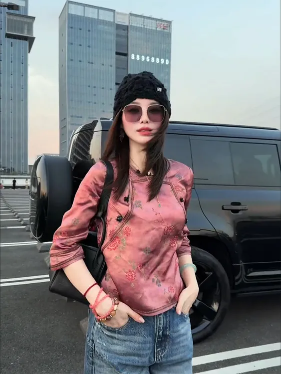 新中式女装国风上衣禅意气质独特高端精致唐装小衫女2025秋季新款