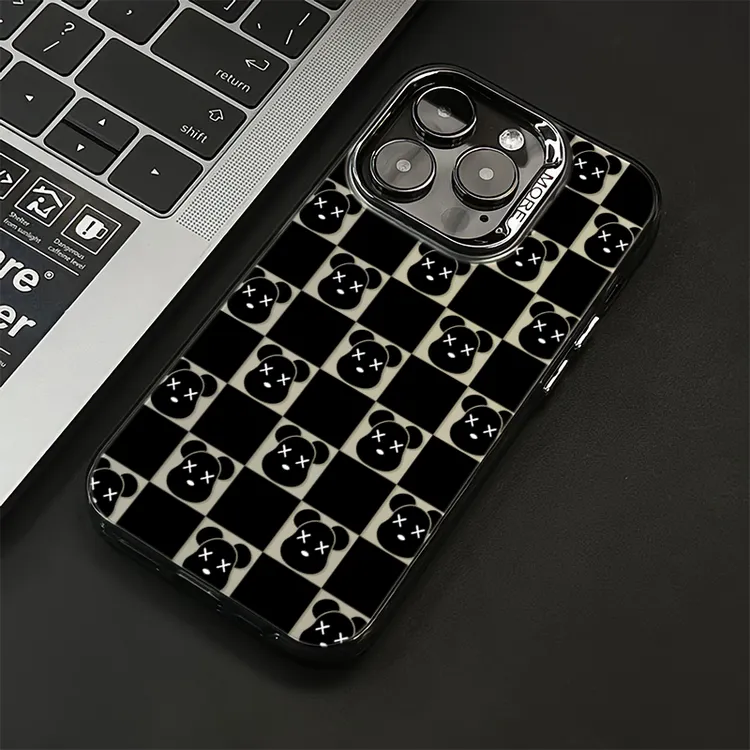 暴力熊适用苹果16手机壳iphone15防摔14promax磨砂13/12/11个性潮