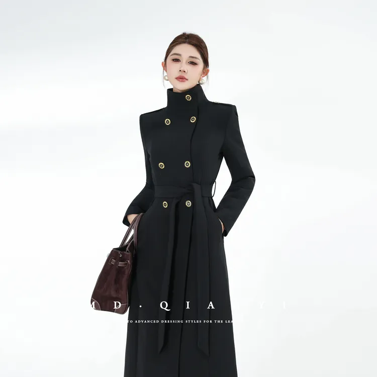 MD定制·杨千亿【温柔力量】2025冬季新款百搭休闲修身气质羽绒服1