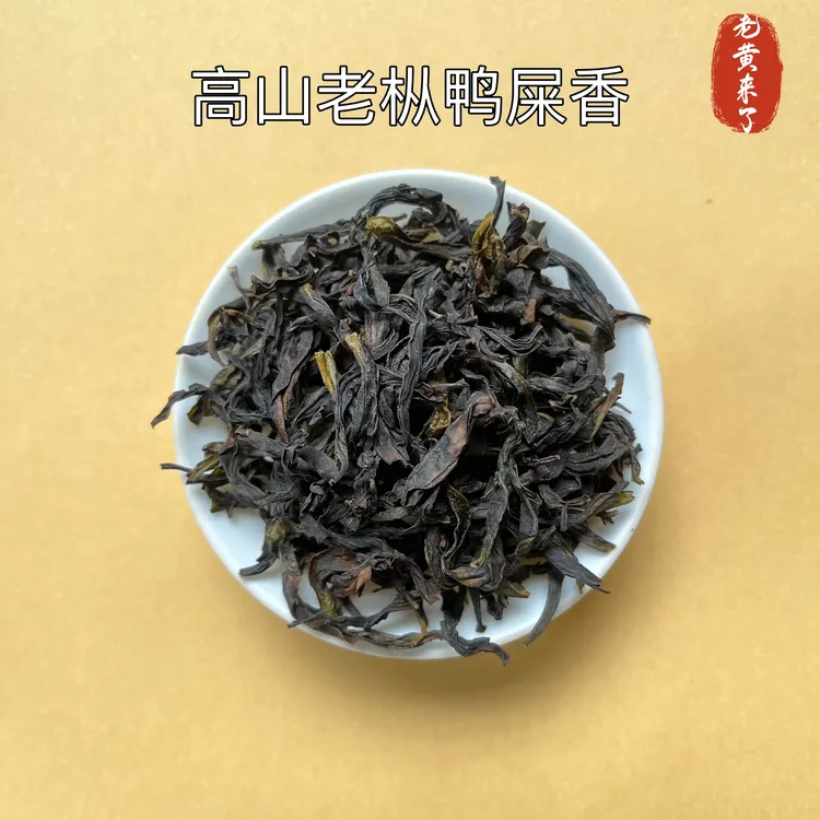老黄来了潮州凤凰单丛鸭屎香茶叶高山海拔春茶乌龙茶