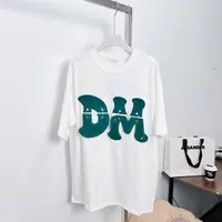 【米果妈】女夏季新款时尚重工字母宽松T恤亲子B3240