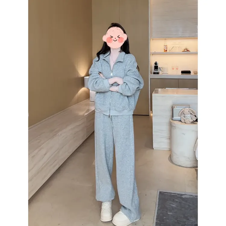 许妍套装HGQ5TZ4025A外套+休闲裤预