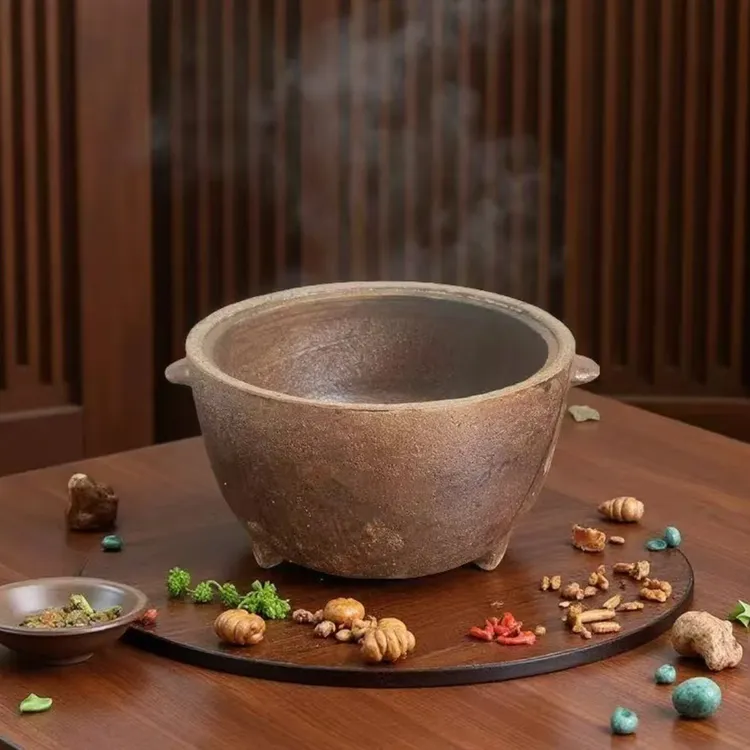 传统手工3L土砂锅家用无涂层健康纯天然老式特大号