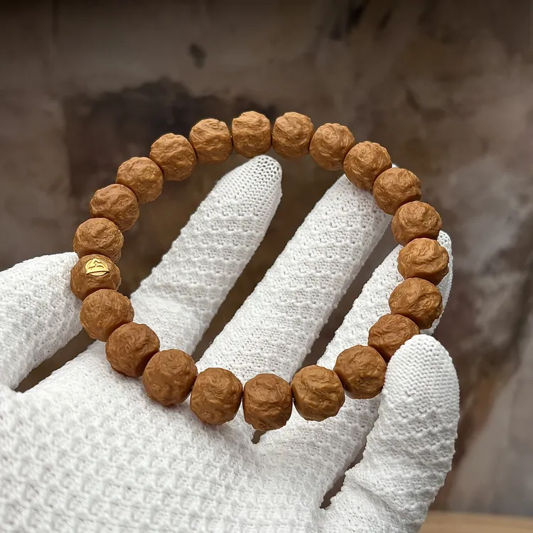 『初 玖』龙蛇之变-猴头核桃雕刻