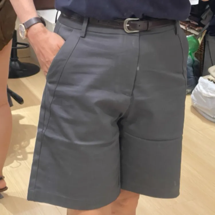 短裤女夏季薄款2025年新款显瘦女裤西装阔腿五分裤休闲直筒裤