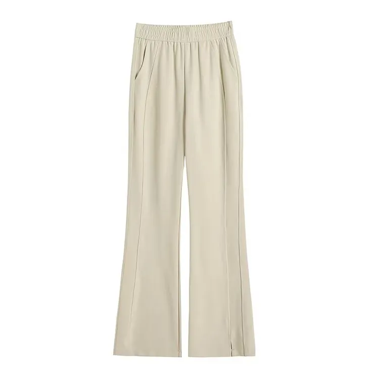 2秋季新款大码加肥加大高腰垂坠显瘦遮肉休闲喇叭香蕉裤女裤