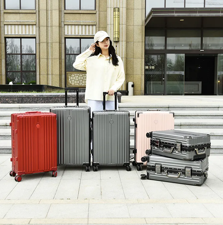 微瑕孤品行李箱万向轮男女高档拉杆箱新款旅行密码皮箱子结实耐用