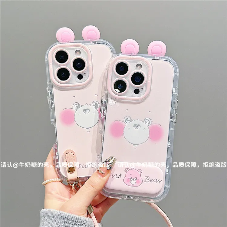 羽纱奶油壳适用苹果17/iPhone/华为荣耀/OPPO/VIVO/小米/手机壳潮