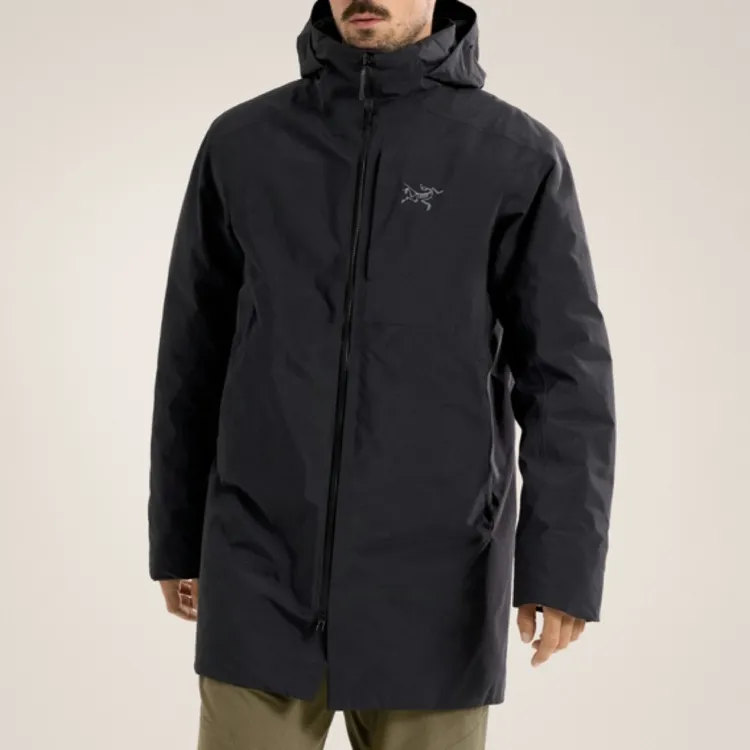 ARC'TERYX/始祖鸟RALLE 男士硬壳防风雨保暖派克棉服大衣连帽外套