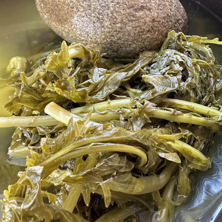 河南南阳丹江特产淅川酸菜酸芹菜毛腊菜蕻农家制作