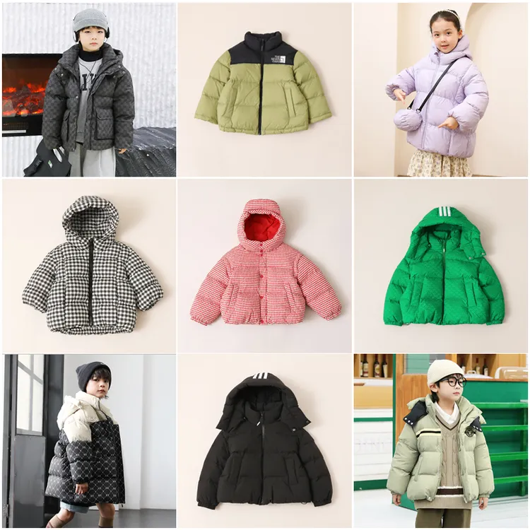 【断码清仓】男童羽绒服加厚冬季女童羽绒服外套小中童装中童羽绒服