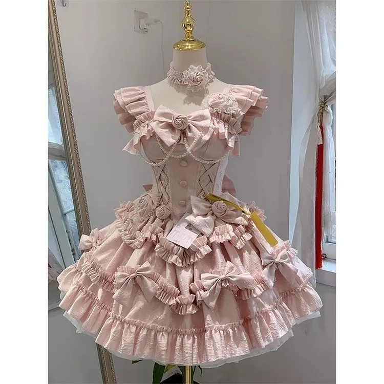 洛丽塔裙子lolita巴巴露亚jsk礼服连衣裙优雅Lolitacos公主新品