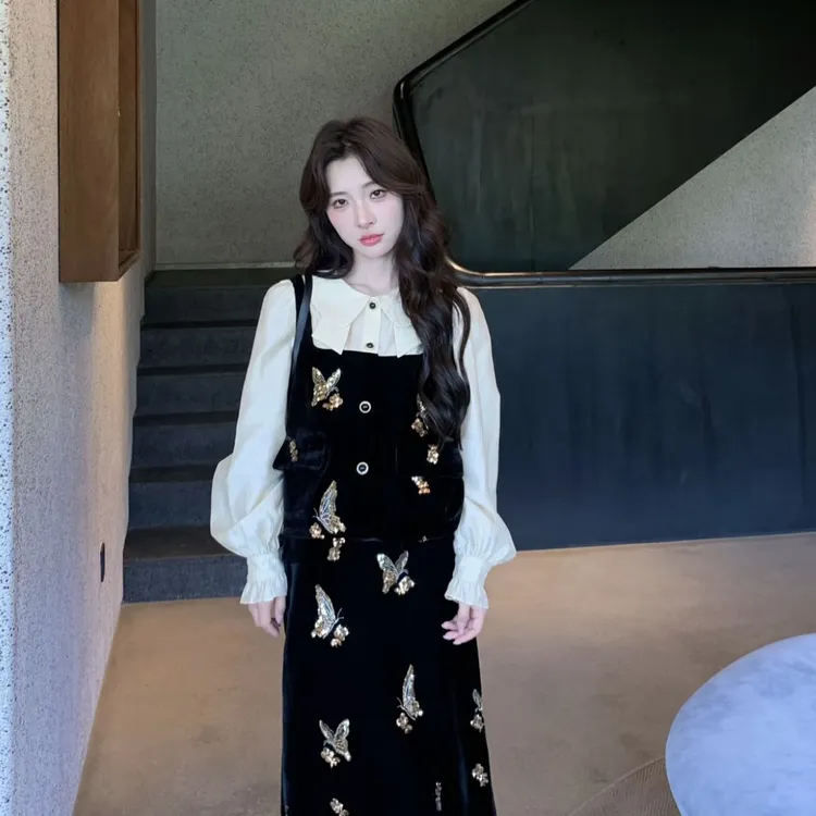 【芝士小姐套装】品质女装洋气出行时尚休闲财阀千金小众老钱风