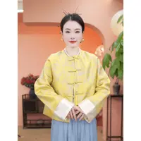 【夕瑶-外套】新中式国风外套盘扣外套