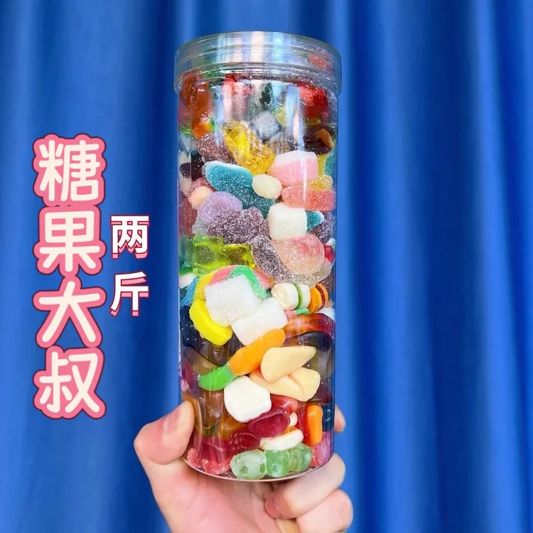 果汁QQ酸沙软糖橡皮糖解馋办公室零食