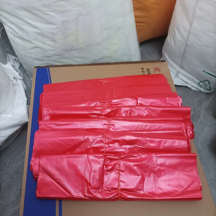 购物袋超市商用水果袋全新料一次性红色加厚购物袋家用垃圾袋袋子