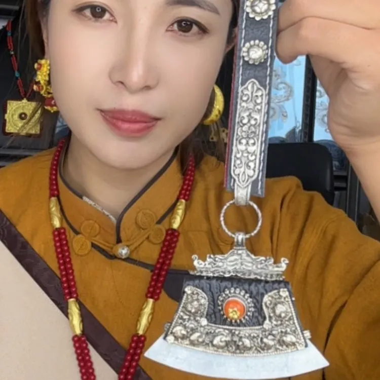 藏式款式男女同款小腰包藏式配戴